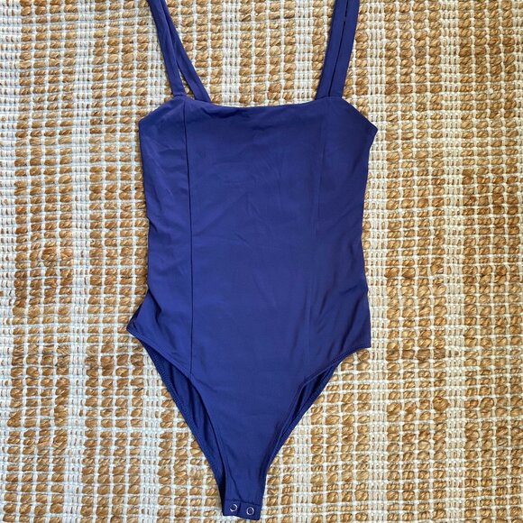Forever 21 Royal Blue Bodysuit with Snap Closure – Size Small - Picture 1 of 9